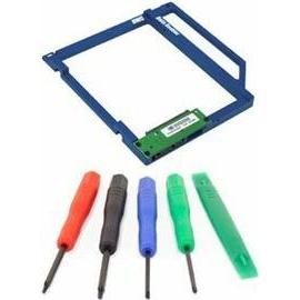 Thumbnail - OWC Data Doubler, optical to SATA Drive Converter Bracket Solution for MB,MBP Late 2008-2012/Current, SSD + Festplatte Z...