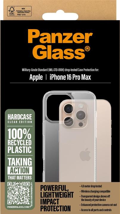 Actual product image PanzerGlass HardCase (Apple iPhone 16 Pro Max)