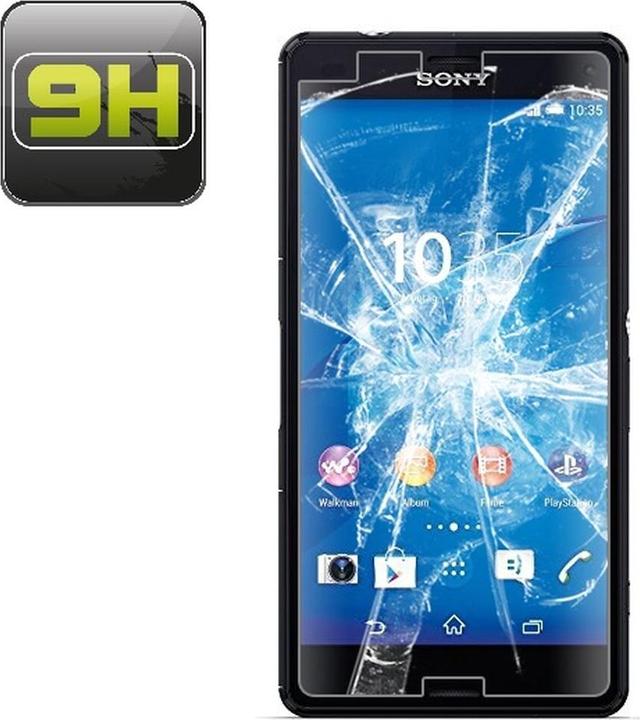 Produktbild Protectorking 1x echtes Tempered 9H Panzerhartglas 3D KLAR (1 Stück, Sony Xperia Z3 Compact)