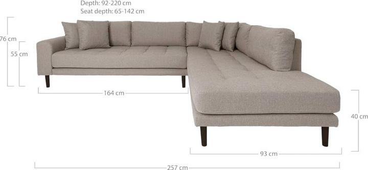Produktbild House Nordic Lido (Ecksofa)
