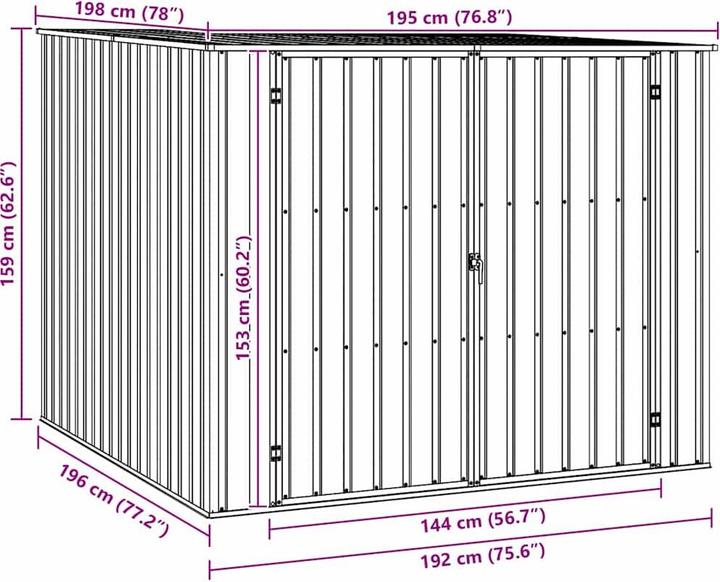 Produktbild vidaXL Rieke