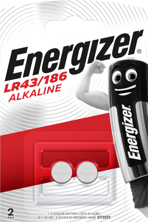 Image du produit Energizer LR43/186 Spécialité (2 pcs, LR43, 123 mAh)