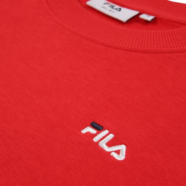 Produktbild FILA Leverano Regular Crew Sweatshirt, Rot (XL)