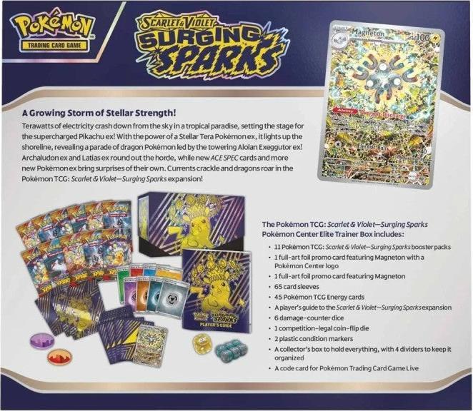 Produktbild Pokémon Stürmische Funken (Deutsch, Elite / Top Trainer Box)