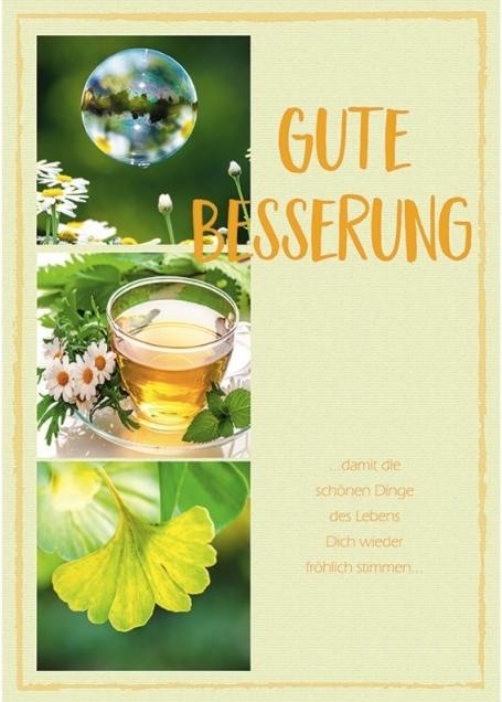 Produktbild Cart Glückwunschkarte A4 Gute Besserung, Maxi (1 Stk.)