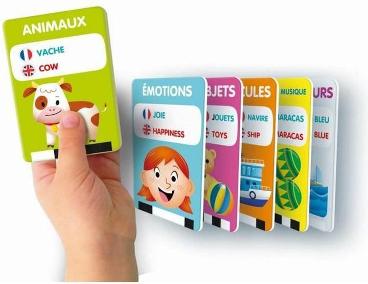 Actual product image Clementoni Lernspiel My first 100 words Bilingual (English, French)