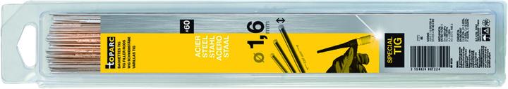 Actual product image Toparc 087224 TIG welding rods SG2