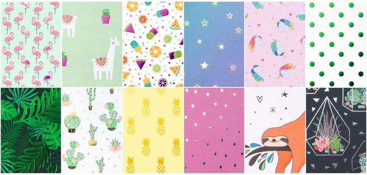 Produktbild Folia Designpapier Hot foil II A4 (165 g/m², 12 x)