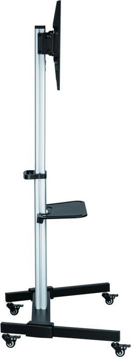 Actual product image Techly EFB TV trolley for LCD LED TV 93,98cm 37inch - 218,44cm 86inch with one shelf (50 kg, 37" - 86")