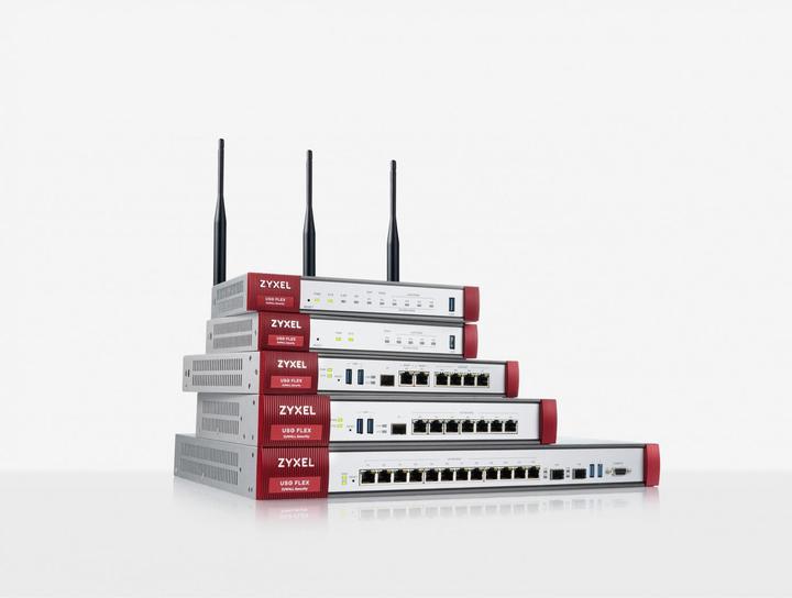 Produktbild Zyxel USG Flex Firewall VERSION 2 10/100/1000 1xWAN 4xLAN/DMZ ports 1xUSB with 1Yr UTM bundle