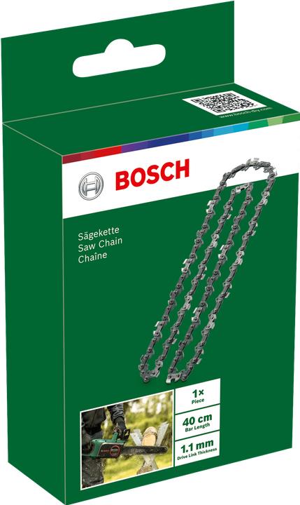 Produktbild Bosch Home & Garden Sägekette 40 cm (1,1 mm) für AKE 40/40-17/10-18 / UniversalChain40 (Kettensäge, Sägekette)