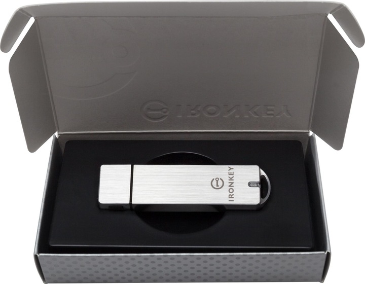Image du produit Kingston IronKey S1000 Enterprise (4 Go, USB-A, USB 3.0)