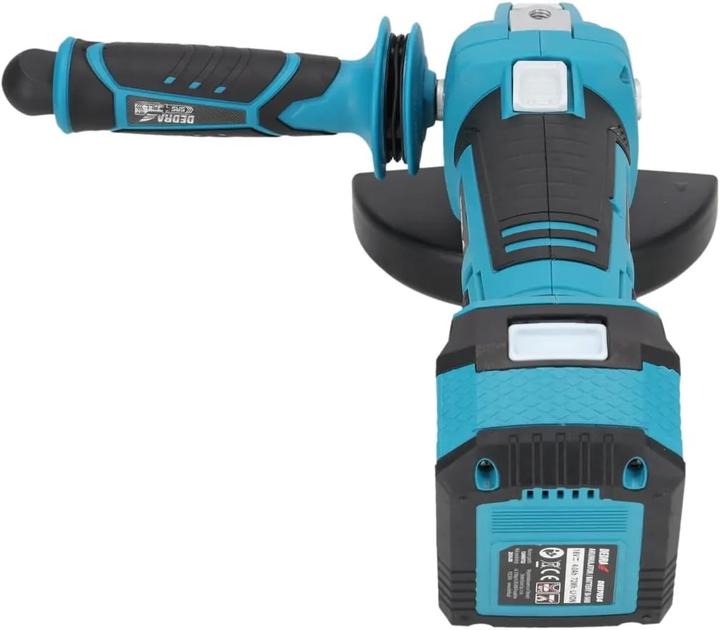 Actual product image Dedra Tool set in a housing SAS+ALL DED7030A06, angle grinder, two 4Ah batteries, charger (125 mm)