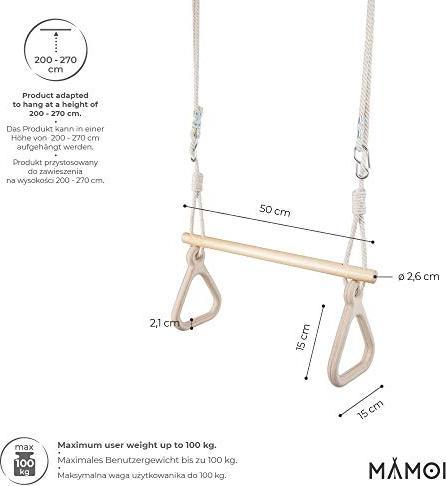 Produktbild Mamoi Turnringe