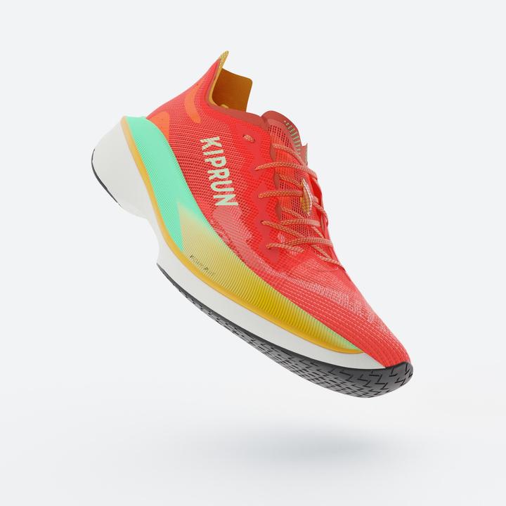 Actual product image Kiprun Men's KD900X LD2 Running Shoes - Orange/Green (47)