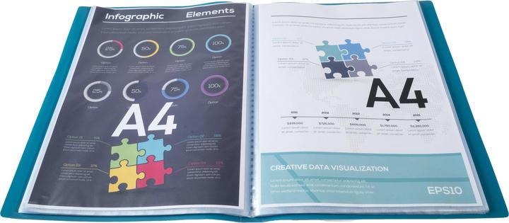 Immagine prodotto Exacompta Libro display PP tasche verdi (A4, 1x)