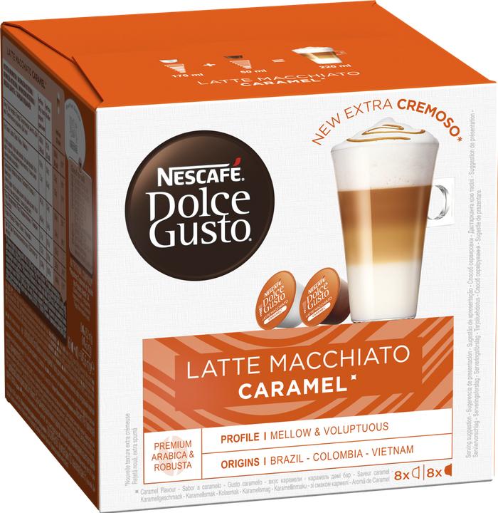 Produktbild Nescafé Dolce Gusto Latte Macchiato Caramel (16 x Port.)