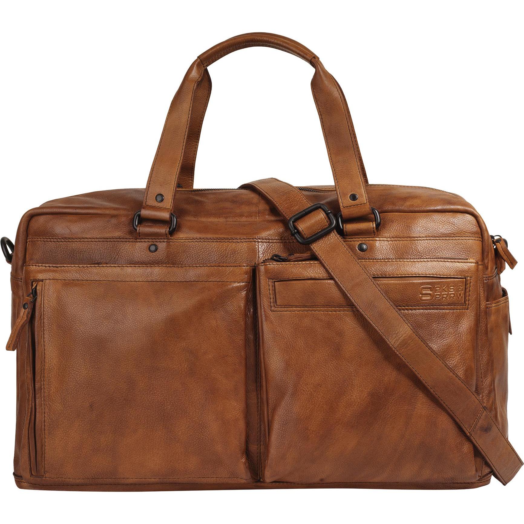Spikes & Sparrow, Tasche, Reisetasche, Braun, (25 l)