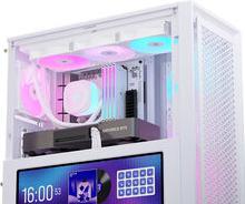 Image du produit Corsair 4000D FRAME LCD RS ARGB WHT CASE (ATX, E-ATX, mATX, Mini-ITX)