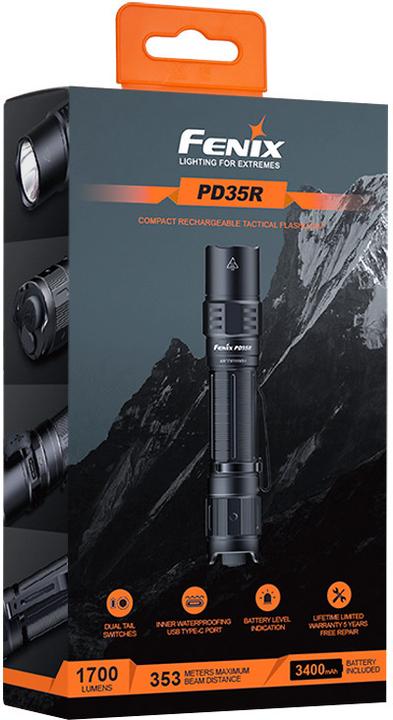 Actual product image Fenix PD35R (13.60 cm, 1700 lm)