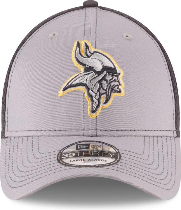Produktbild New Era 39Thirty Stretch Mesh Cap - Minnesota Vikings - L/XL (XL)
