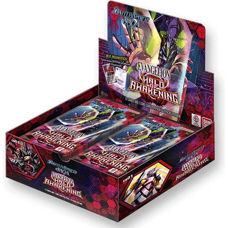 Bandai Halo of Awakening CB01 Booster Box IT (Inglese, Pacchetto Booster)
