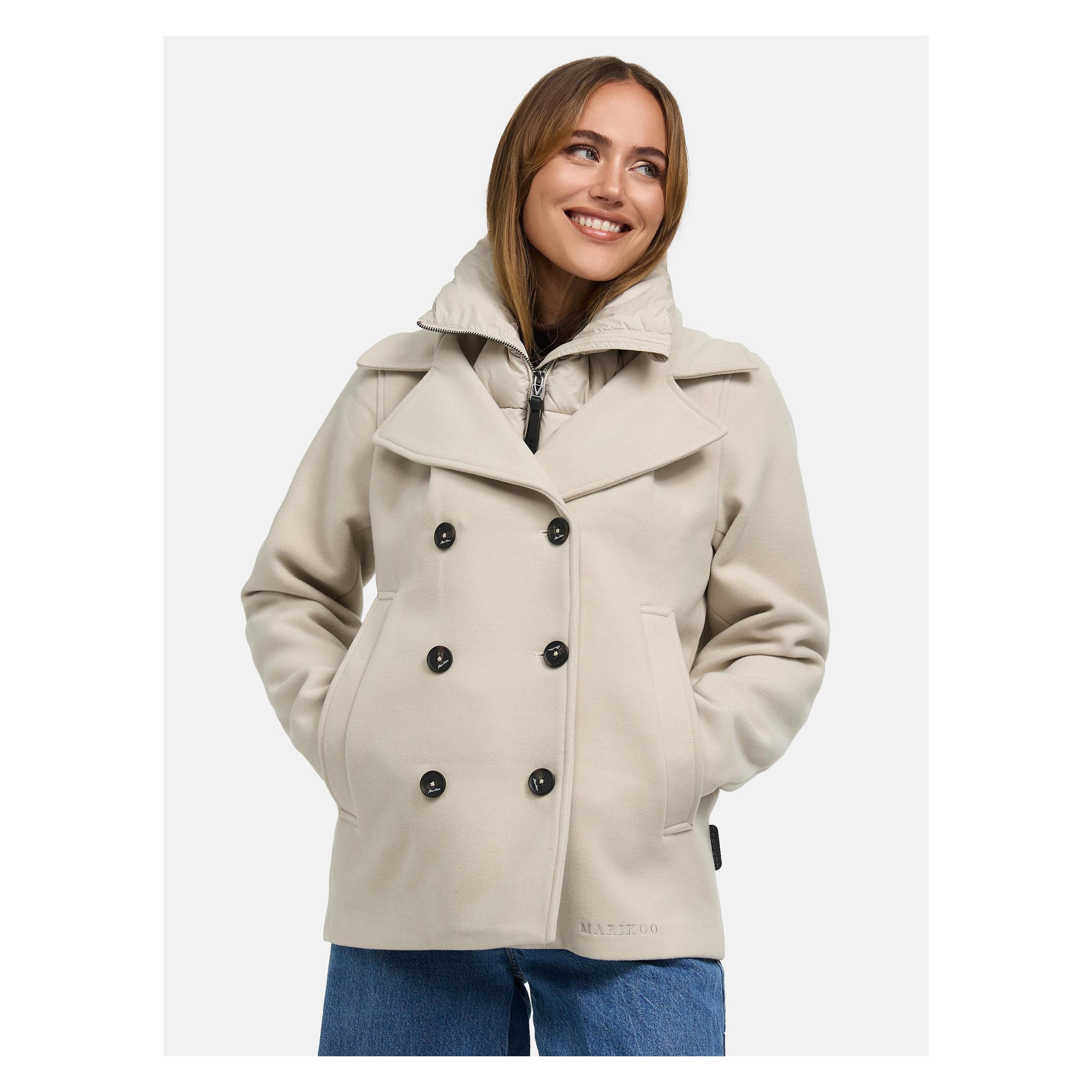 Marikoo, Damen, Winterjacken, Aylaraa 16, Grau, (3XL)