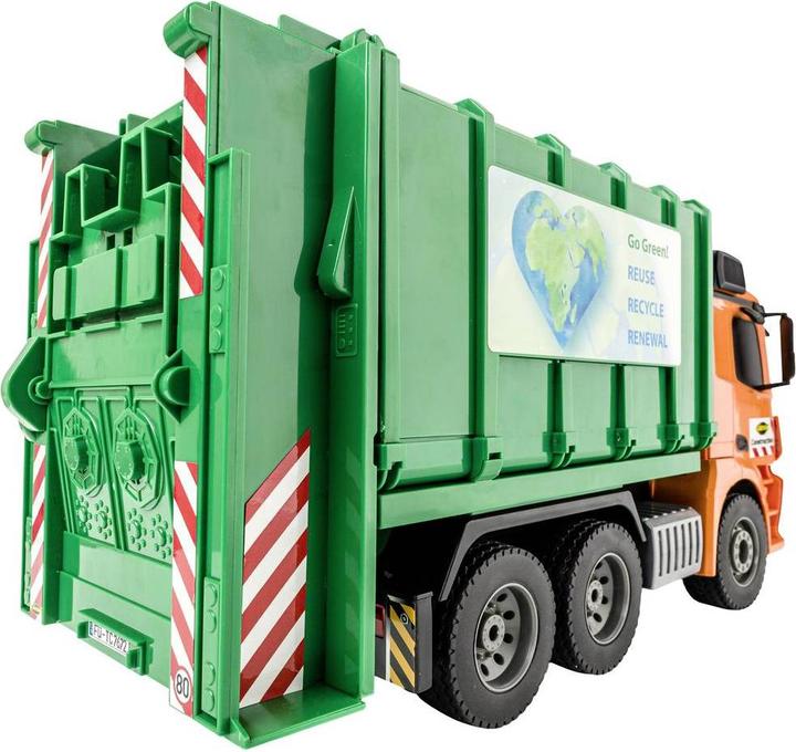 Actual product image Carson 1:20 MB Arocs Garbage Truck 100% RTR (RTR Ready-to-Run)