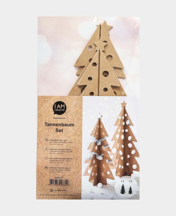 Produktbild I Am Creative Tannenbaum Set DIY, 4tlg.