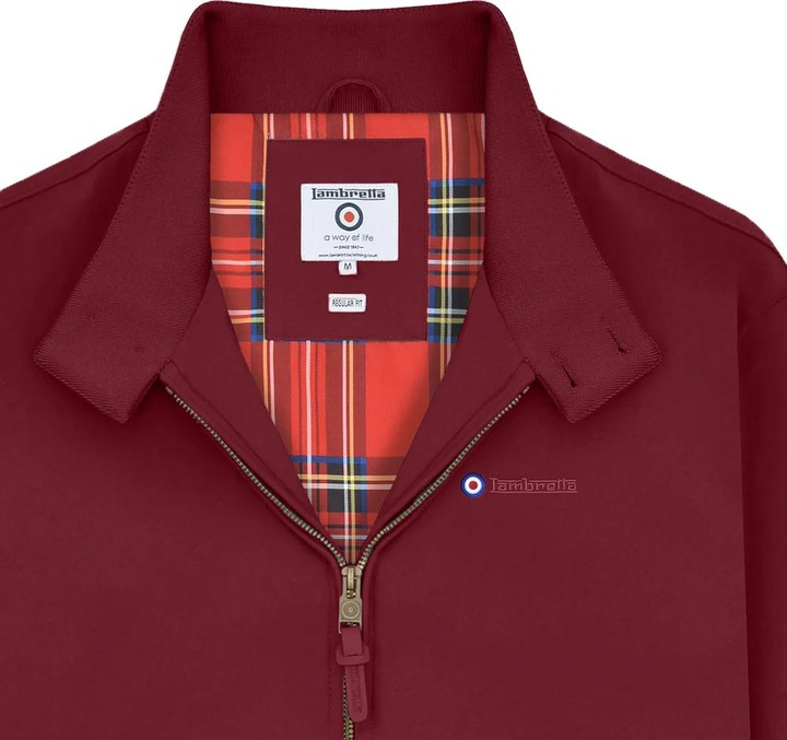 Actual product image Lambretta Mens Shower Resistant Harrington Jacket (XL)