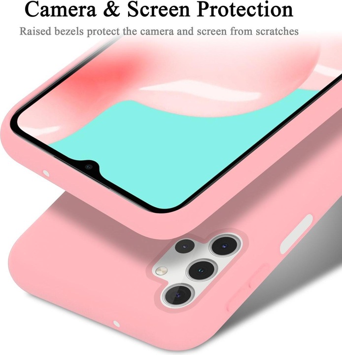 Actual product image Cadorabo TPU Liquid Silicone Case Cover (Samsung Galaxy A32 5G)