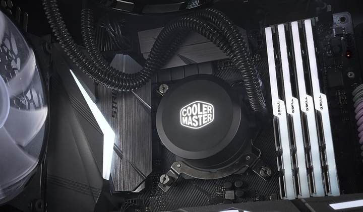 Actual product image Cooler Master MasterLiquid Lite 240