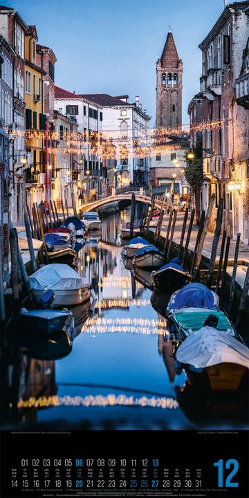 Produktbild Inside Venezia Kalender 2026 (33 x 66 cm)