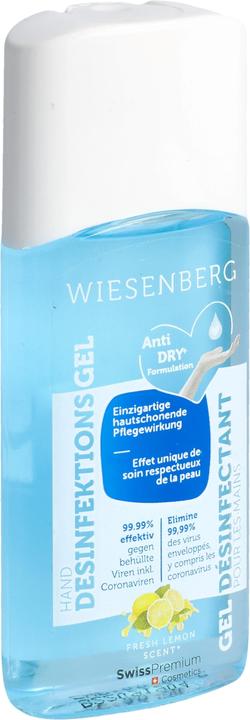 Produktbild Wiesenberg Hand Desinfektionsgel Fresh Lemon Gel (50 ml)