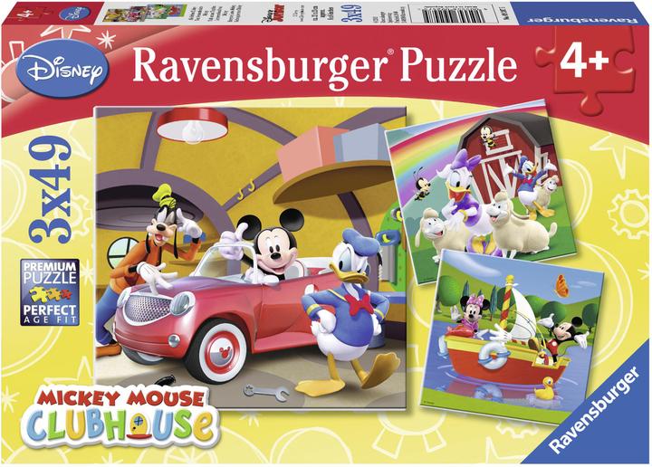 Actual product image Ravensburger Mickey Mouse, 3x49st. (49 pieces)
