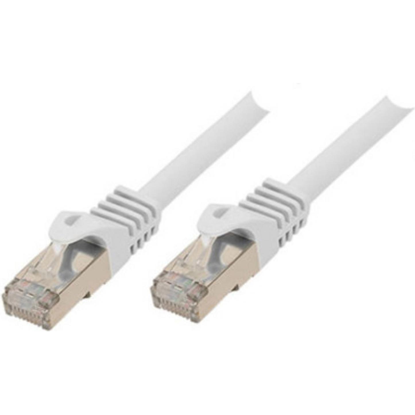 Thumbnail - Shiverpeaks RJ45 Patchkabel S/FTP PIMFCat.7 Rohkabel weiss 1,0m (S/FTP, CAT7, 1.50 m), Netzwerkkabel