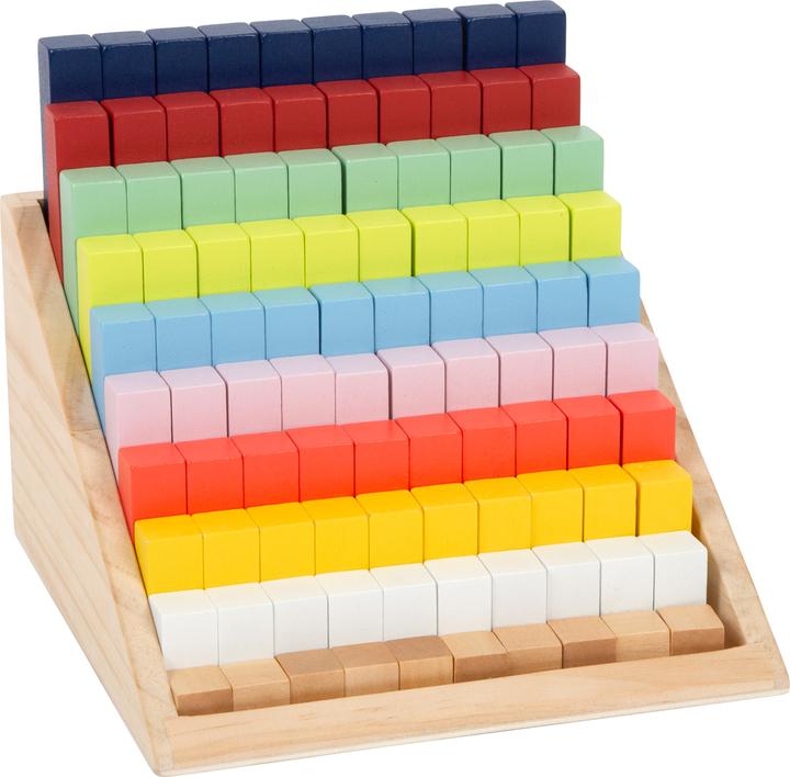 Actual product image small foot Calculation sticks XL learning box "Educate (German)