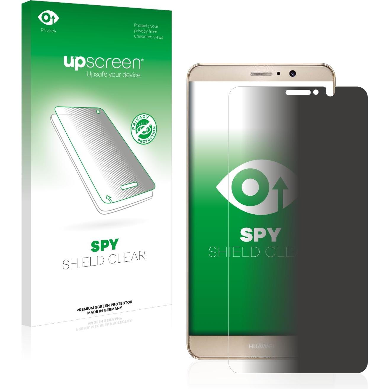 upscreen Spy Shield Blickschutzfolie (1 Stück, Huawei Mate 9), Smartphone Schutzfolie, Blau