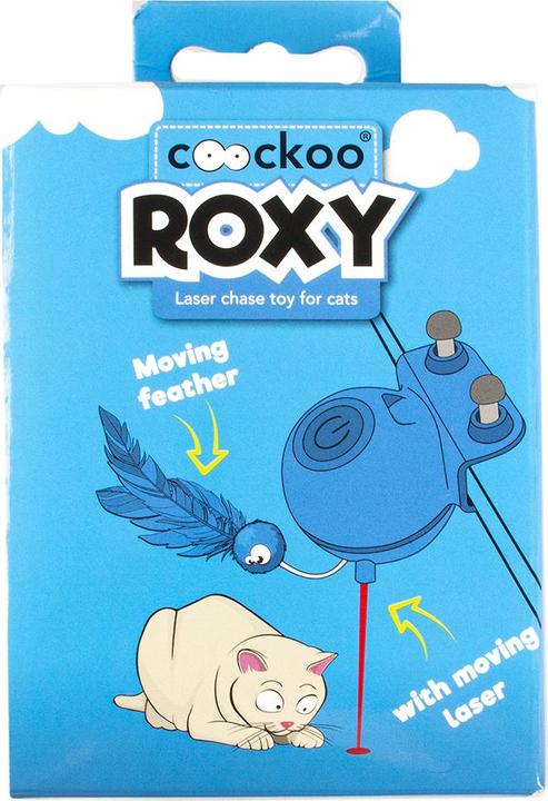 Immagine prodotto Coockoo ROXY LASER GAME BLU 8x8x10.5cm 699 (Giocattolo per gatti)