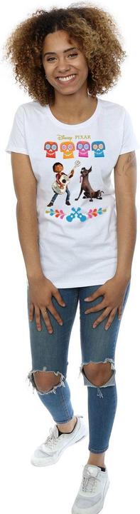 Actual product image Disney Womens/Ladies Coco Miguel Logo Cotton T-Shirt (S)