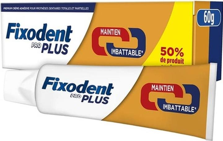 Produktbild Fixodent Pro Plus Unbeatable Support 60g