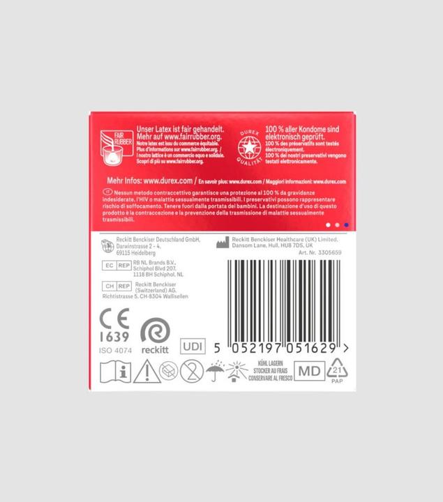 Produktbild Durex Gefühlsecht Classic (3 Stk.)