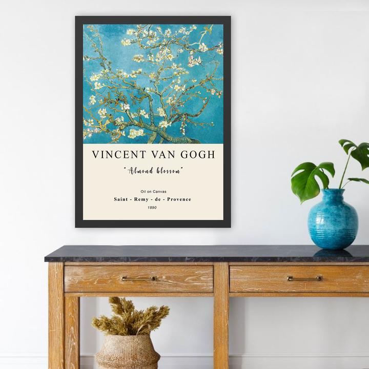 Productafbeelding Wallxpert Vincent Van Gogh Framed Painting (35 x 45 cm)