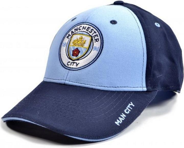 Actual product image Manchester City FC Contrast Panel Baseball Cap (One size)