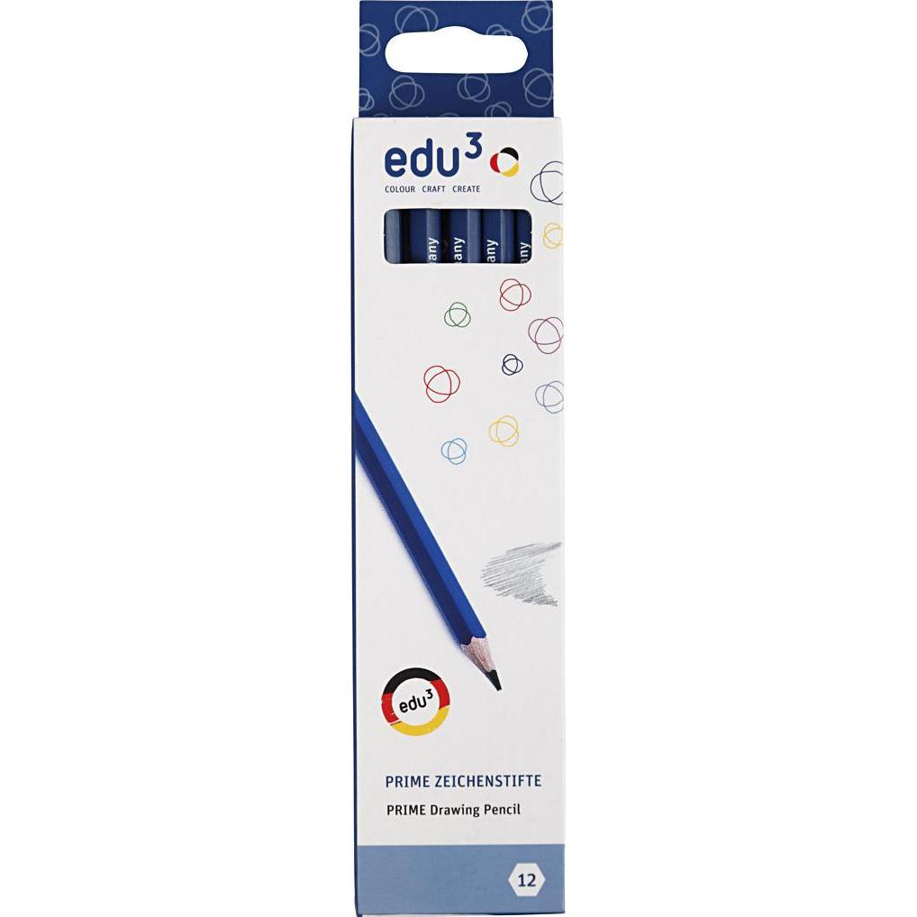 EDU3, Pastelli, edu Drawing Pencil (12x)