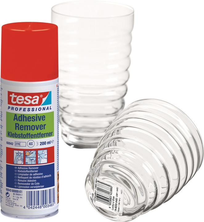 Image du produit tesa ADHESIVE REMOVER Spray décapant pour colle, élimine les résidus de colle, boîte de 200 ml