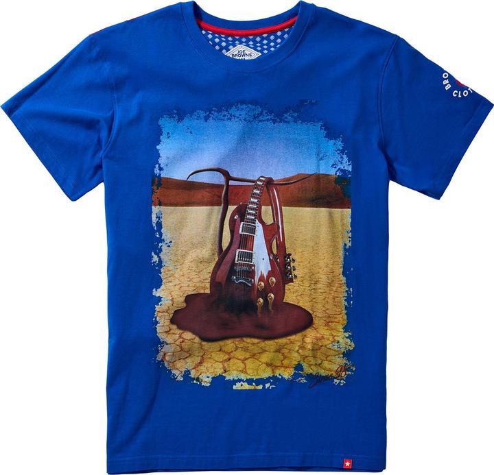 Actual product image Joe Browns Melting Guitar Graphic T-Shirt (S)