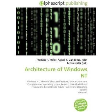 Thumbnail - Architecture of Windows NT, Fachbücher von Agnes F. Vandome, Frederic P. Miller, John McBrewster