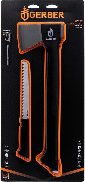 Actual product image Gerber Gear Axe Gator Combo II