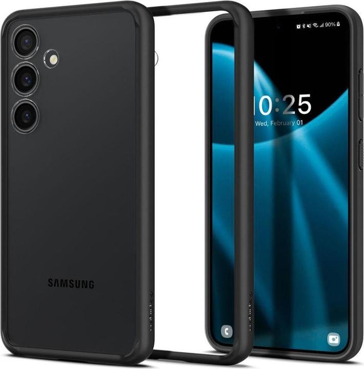 Actual product image Spigen Hybrid S921 czarny/matte black ACS07352 (Samsung Galaxy S24)